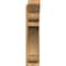 Ekena Millwork Olympic Slat Rough Sawn Outlooker, Western Red Cedar, 8"W x 36"D x 36"H OUT08X36X36OLY06RWR - alternate 4
